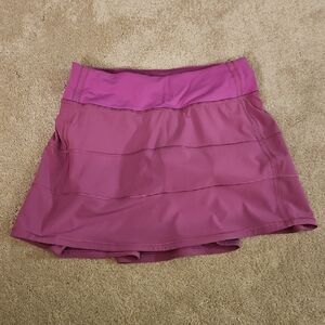 Lululemon Pace Rival Mid-Rise Skirt - Purple